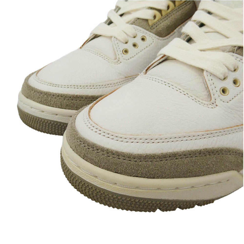 NIKE ナイキ DH3434-110 A Ma Maniere Women's Air Jordan 3 Retro SP アママニエール ウィメンズ エアジョーダン3 レトロSP スニーカー ホワイト系 マルチカラー系 26cm【中古】