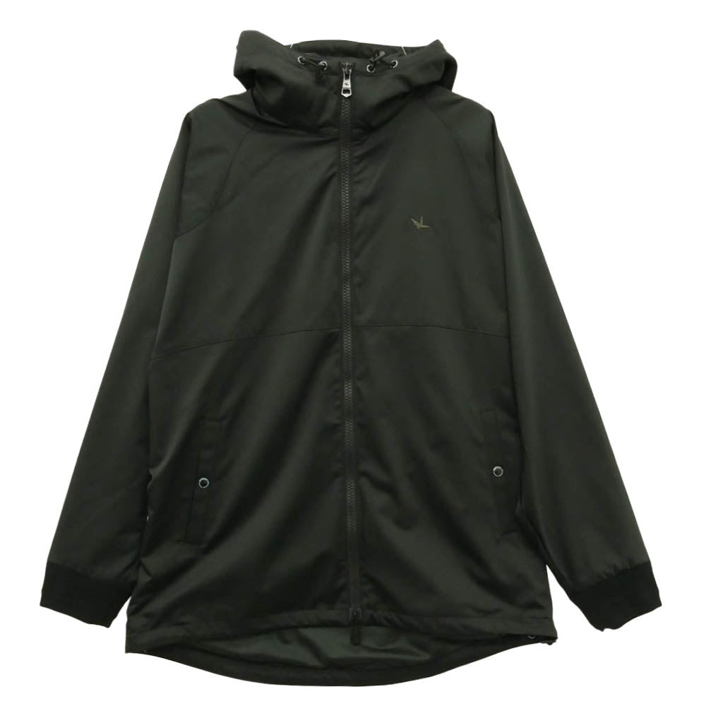 1piu1uguale3 ウノピュウノウグァーレトレ SRC302-SPO202 113 SPORT HYBRID RELUX ZIP PARKA スポーツ ハイブリッド リラックス ジップパーカー フーデッドジャケット ブラック系 4【美品】【中古】