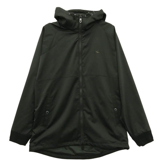 1piu1uguale3 ウノピュウノウグァーレトレ SRC302-SPO202 113 SPORT HYBRID RELUX ZIP PARKA スポーツ ハイブリッド リラックス ジップパーカー フーデッドジャケット ブラック系 4【美品】【中古】