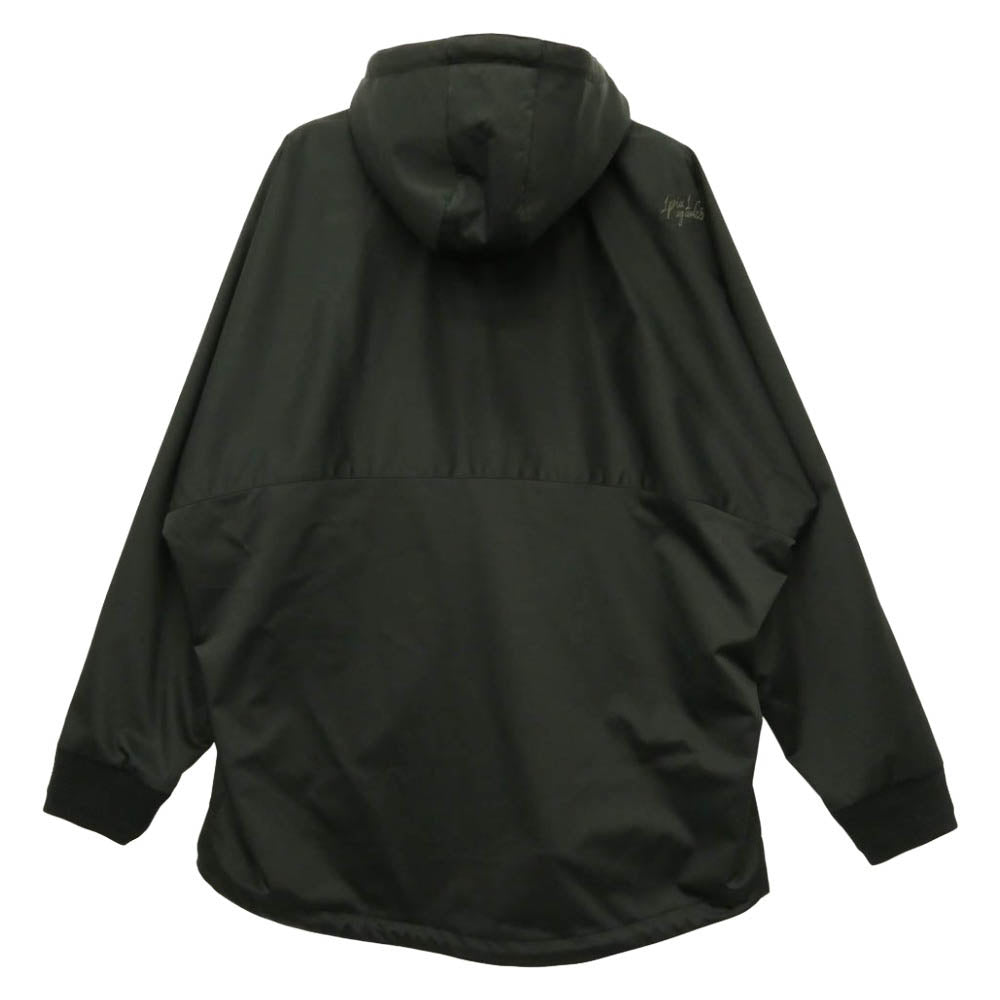 1piu1uguale3 ウノピュウノウグァーレトレ SRC302-SPO202 113 SPORT HYBRID RELUX ZIP PARKA スポーツ ハイブリッド リラックス ジップパーカー フーデッドジャケット ブラック系 4【美品】【中古】