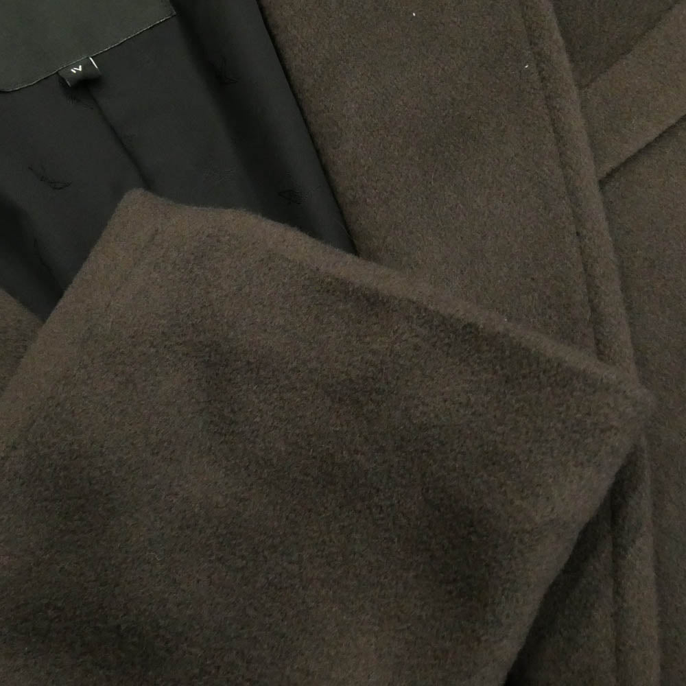 1piu1uguale3 ウノピュウノウグァーレトレ MRC160-CAS037 CHESTER COAT カシミヤ100% チェスターコート ブラウン系 4【極上美品】【中古】