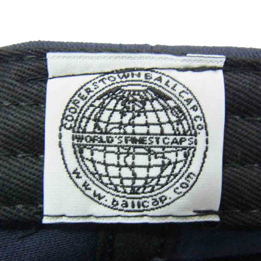 クーパーズタウン USA製 New York Yankees NYY Baseball Cap ニューヨークヤンキース べースボール キャップ ネイビー系【中古】