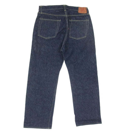 TCB jeans ティージービージーンズ S40's Jeans 14oz セルビッチ ボタンフライ デニム パンツ インディゴブルー系 34【中古】