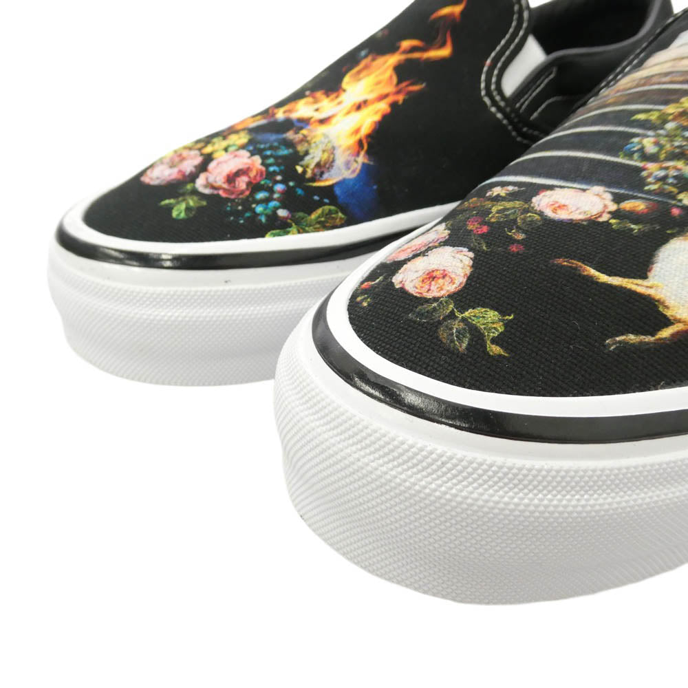 UNDERCOVER アンダーカバー VANS バンズ 26AW VN000Z0ZBLK × OTW by Vans Classic Slip-On Black White バンズ クラシック スリッポン ブラック系 27ｃｍ【新古品】【未使用】【中古】