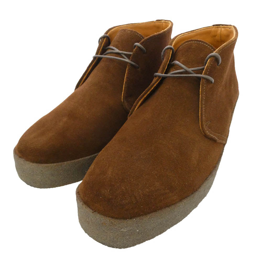 SANDERS サンダース 9877PSS BRIT CHUKKA POLO SNUFF ブリット チャッカ ポロ スナッフ スエード チャッカ ブーツ ブラウン系 27cm【中古】