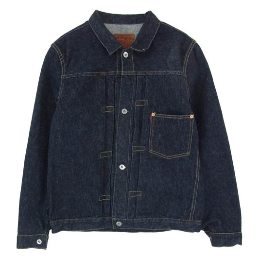 TCB jeans ティージービージーンズ S40's Jacket 13.5oz 濃紺 シンチバック デニム ジャケット Gジャン インディゴブルー系 40【中古】