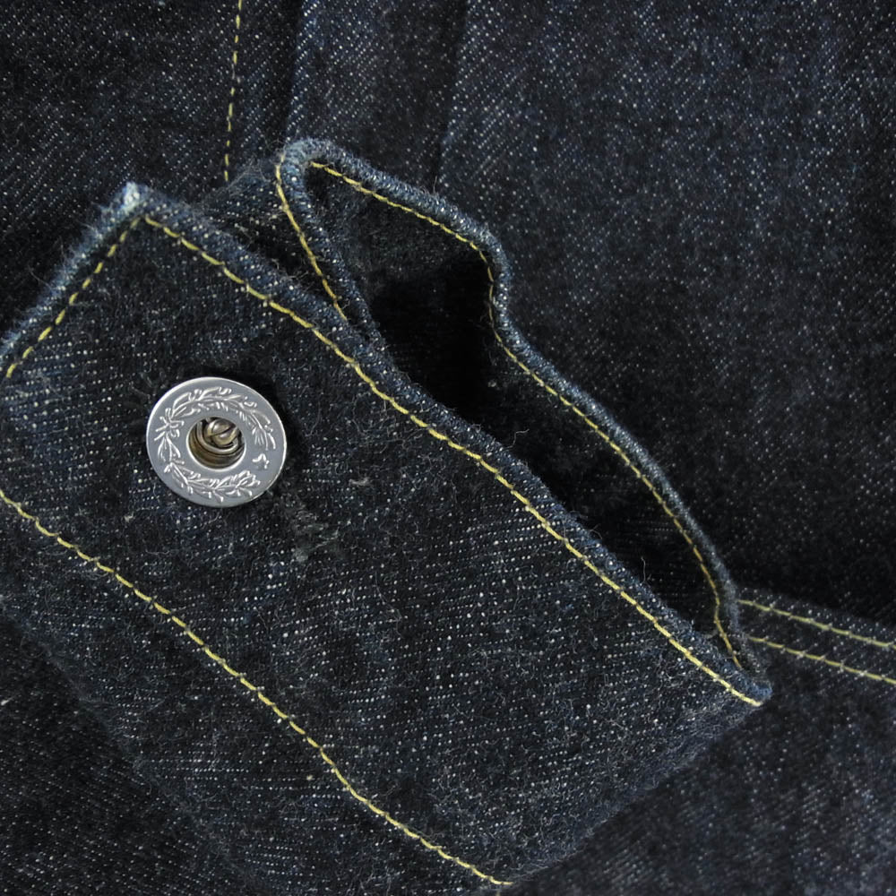 TCB jeans ティージービージーンズ S40's Jacket 13.5oz 濃紺 シンチバック デニム ジャケット Gジャン インディゴブルー系 40【中古】