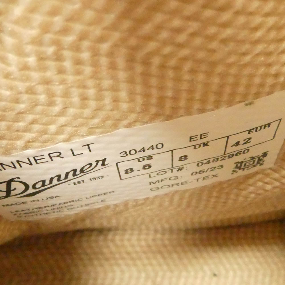 Danner ダナー 30440 LIGHT KHAKI GORE-TEX ライト カーキ ゴアテックス ワーク ブーツ ブラウン系 カーキ系 26.5cm【新古品】【未使用】【中古】