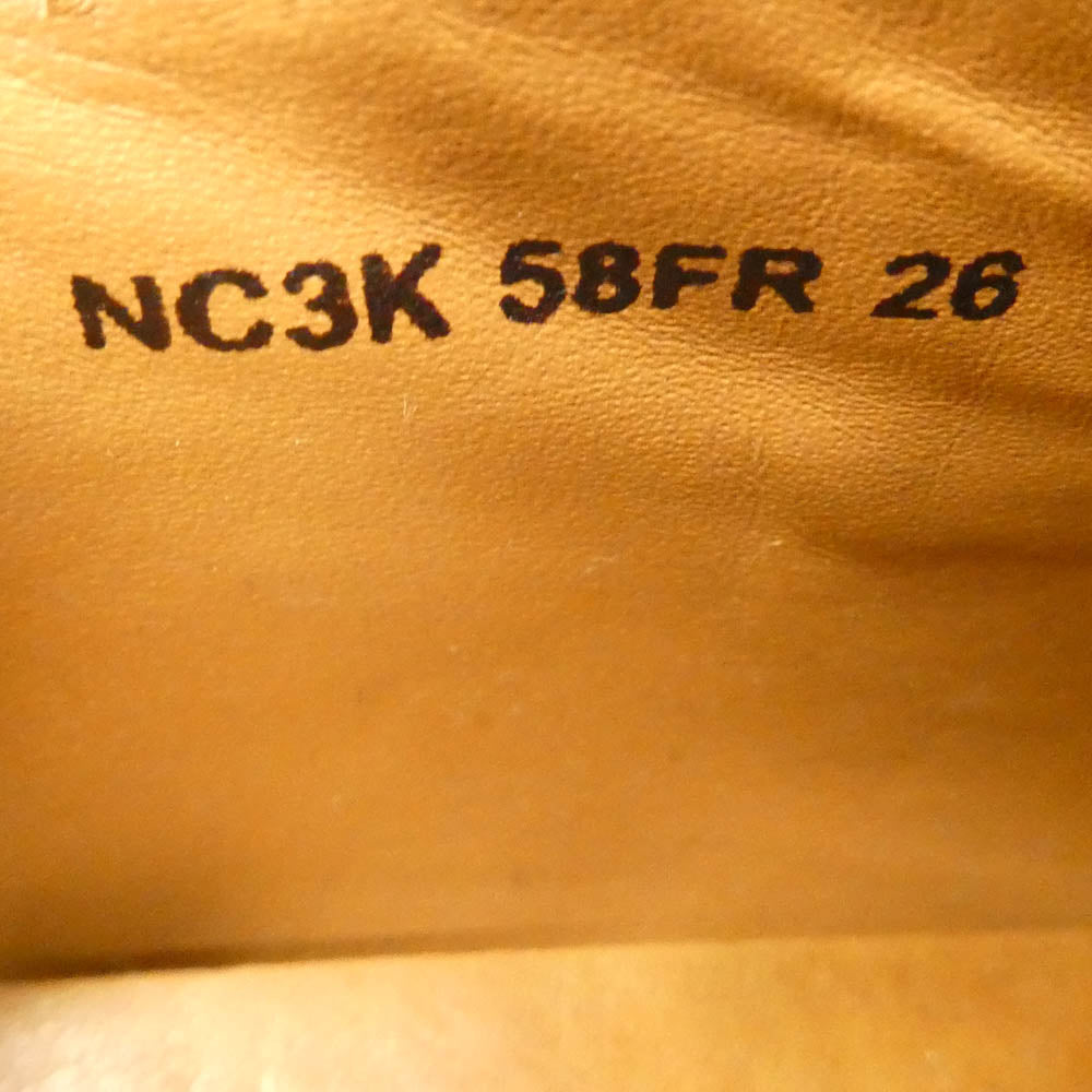 REGAL リーガル NC3K 58FR スエード プレーントゥ ダービーシューズ ブラウン系 26【中古】