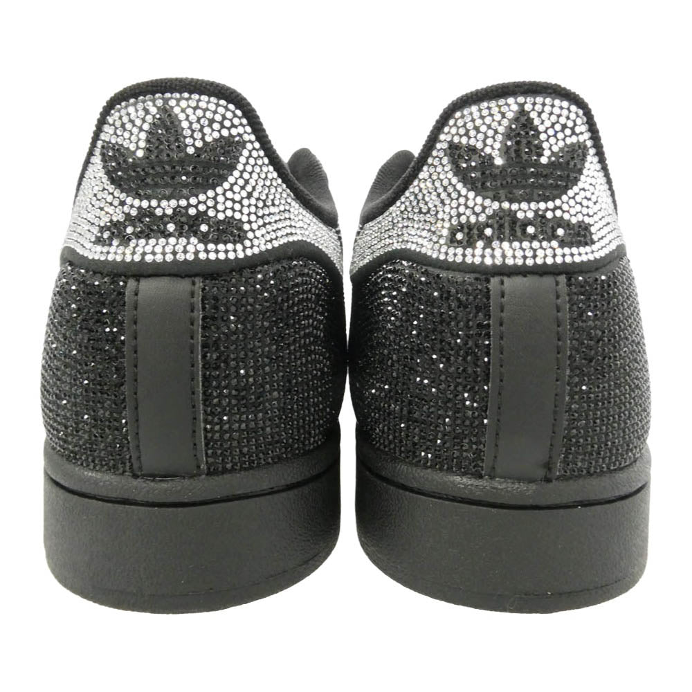 adidas アディダス IH4200 SUPERSTAR II スーパースター ローカット スニーカー ブラック系 シルバー系 27.5cm【新古品】【未使用】【中古】