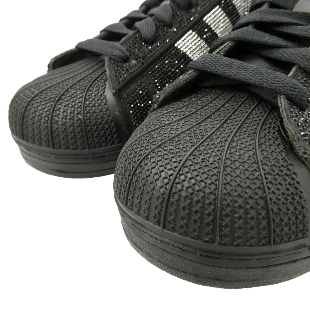 adidas アディダス IH4200 SUPERSTAR II スーパースター ローカット スニーカー ブラック系 シルバー系 27.5cm【新古品】【未使用】【中古】