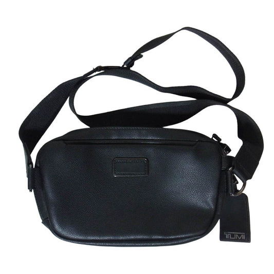 TUMI トゥミ DANTE UTILITY POUCH ハリソン ダンテ ユーティリティ ポーチ ショルダーバッグ ブラック系【極上美品】【中古】