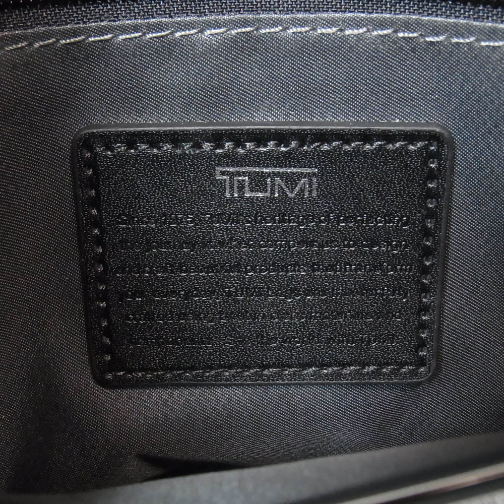 TUMI トゥミ DANTE UTILITY POUCH ハリソン ダンテ ユーティリティ ポーチ ショルダーバッグ ブラック系【極上美品】【中古】