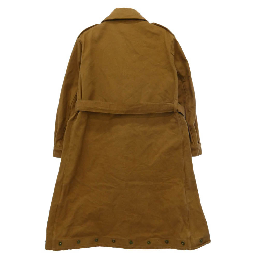 The REAL McCOY'S ザリアルマッコイズ DISPATCH RIDER COAT ディスパッチ ライダース コート ライトブラウン系 38【中古】