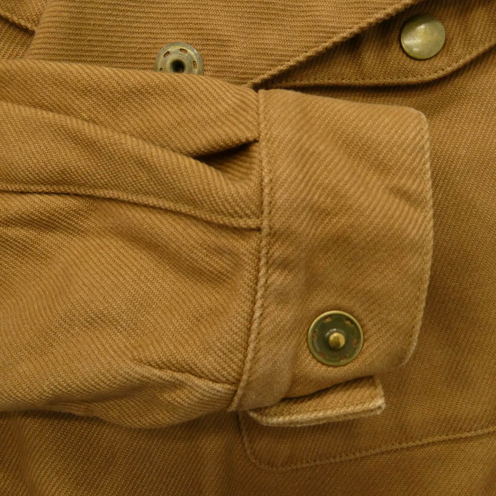 The REAL McCOY'S ザリアルマッコイズ DISPATCH RIDER COAT ディスパッチ ライダース コート ライトブラウン系 38【中古】