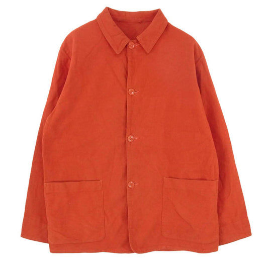 COMOLI コモリ 20AW S03-01005 モールスキン ジャケット レッド系 2【中古】