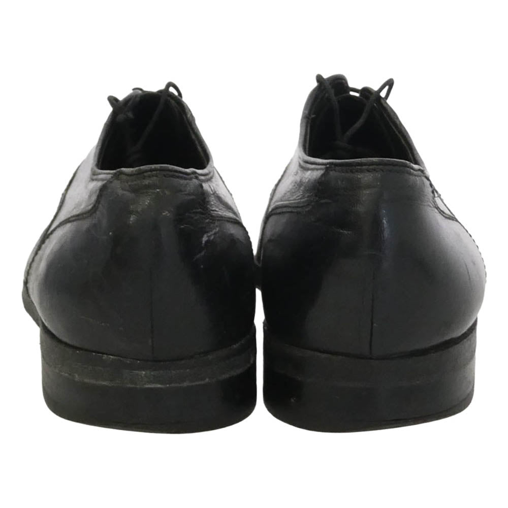 フローシャイム 538744 60s ウイングチップ ビジネス シューズ ブラック系 7.5【中古】