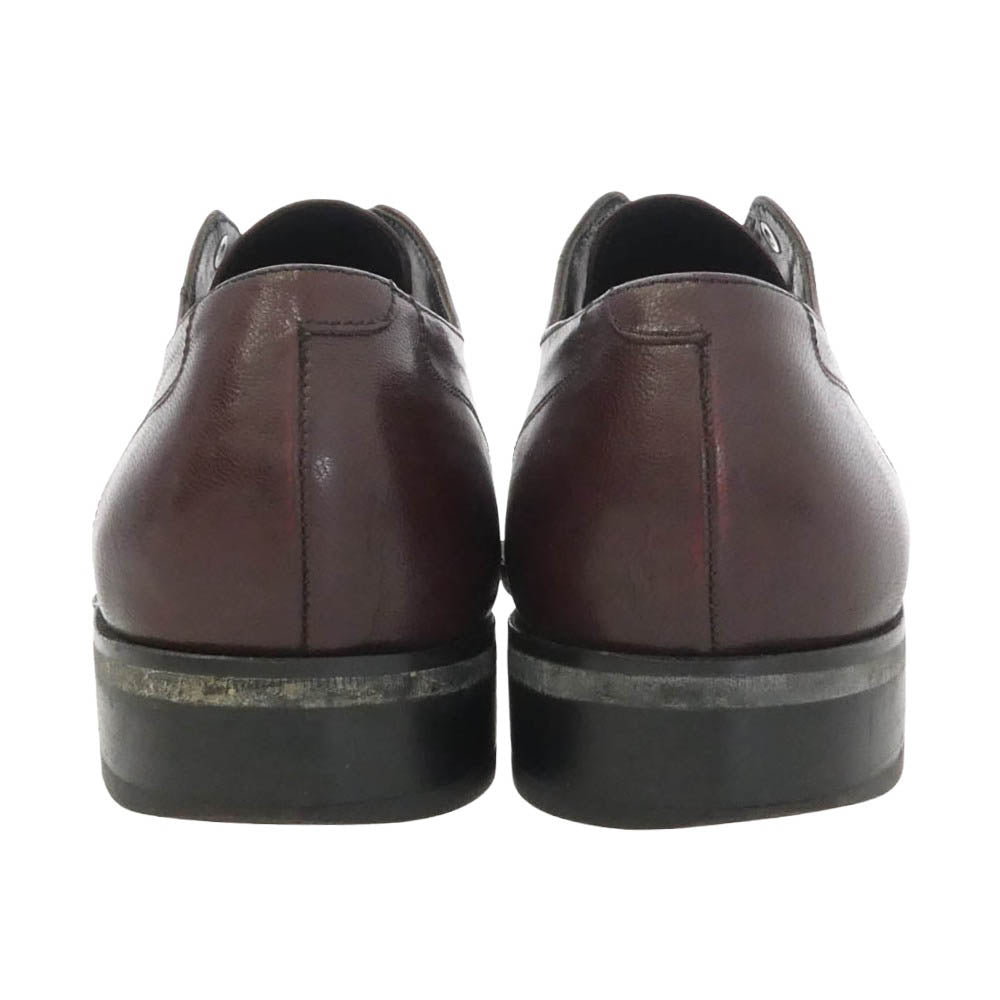 フローシャイム 547475 60s Uチップ レザー シューズ ビジネス シューズ ダークブラウン系 8.5【中古】
