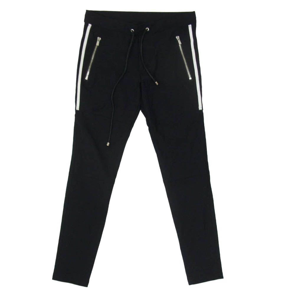 リサウンドクロージング Johnson LINE NYLON PT BASIC-ST-009 ラインパンツ イージーパンツ ブラック系 1【中古】