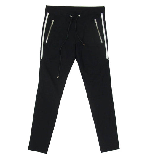 リサウンドクロージング Johnson LINE NYLON PT BASIC-ST-009 ラインパンツ イージーパンツ ブラック系 1【中古】