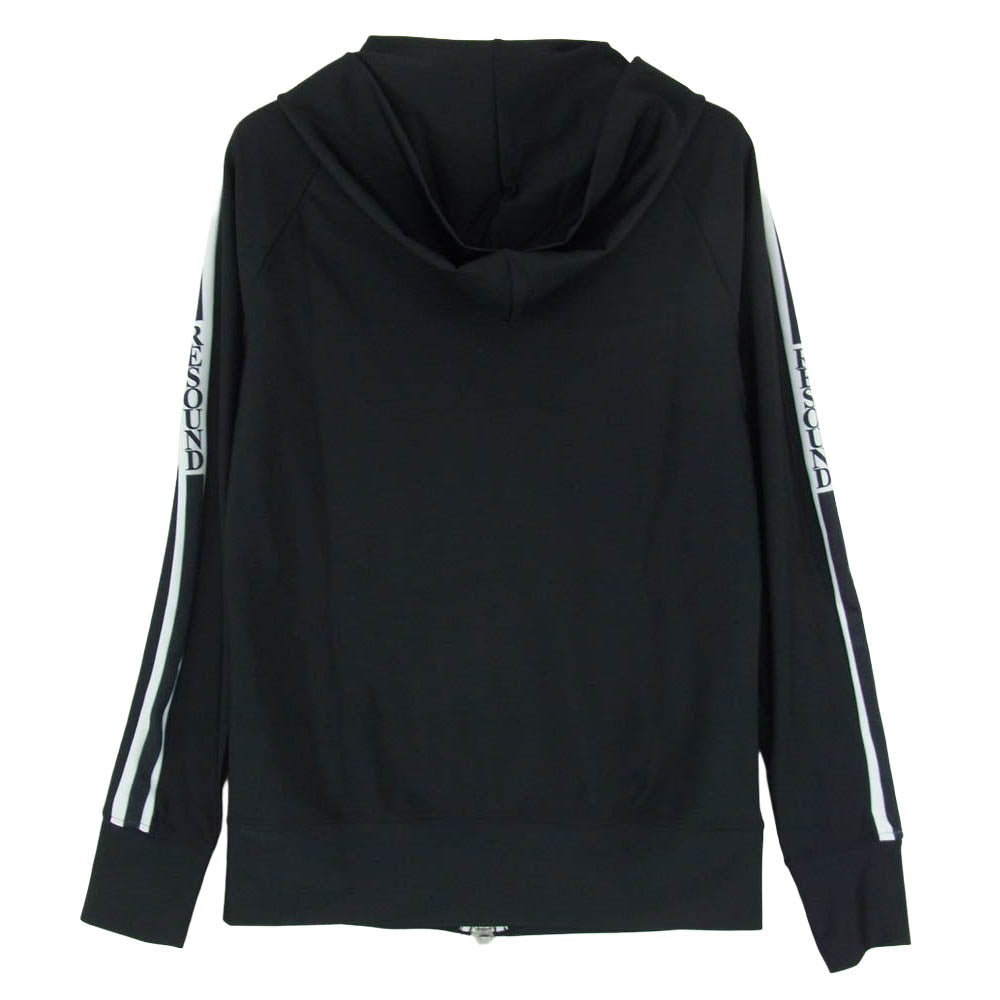 リサウンドクロージング ラッシュガード ライン ジップパーカー ブラック系 1【中古】