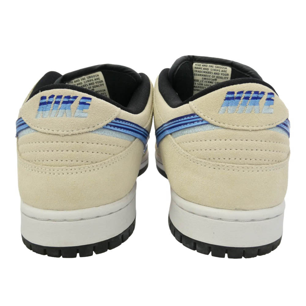NIKE ナイキ CT6688-200 SB Dunk Low Light Cream ダンク ロー ローカット スニーカー オフホワイト系 ブルー系 28.5cm【中古】