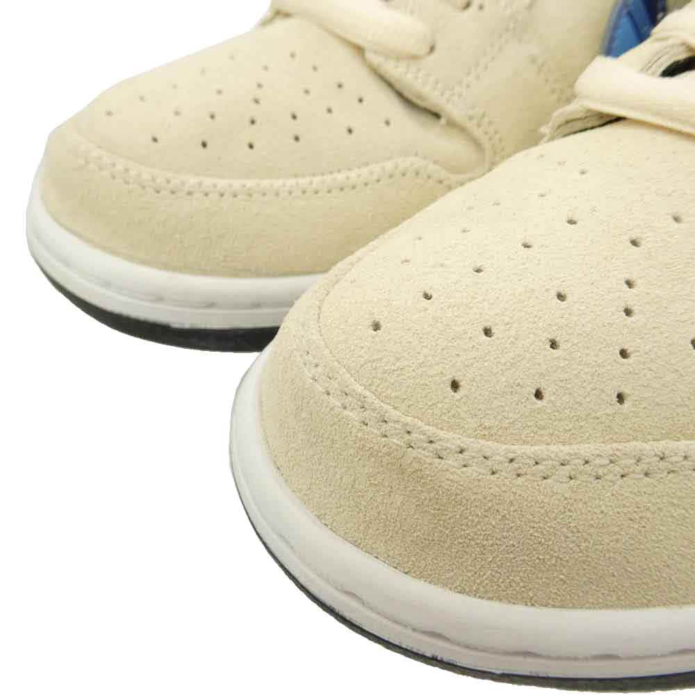 NIKE ナイキ CT6688-200 SB Dunk Low Light Cream ダンク ロー ローカット スニーカー オフホワイト系 ブルー系 28.5cm【中古】