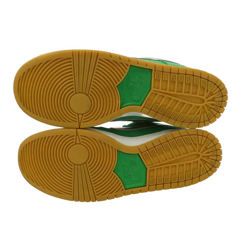 NIKE ナイキ BQ6817-303 SB Dunk Low St. Patrick’s Day Shamrock ダンク ロー ローカット スニーカー グリーン系 ゴールド系 28.5cm【中古】