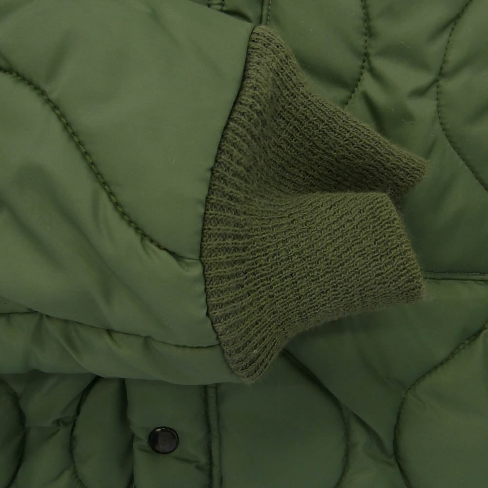 ヴィンテージ U.S.AIR FORCE 米軍 CWU-9/P QUILTED LINER JACKET キルト ライナー ジャケット グリーン系 S【中古】