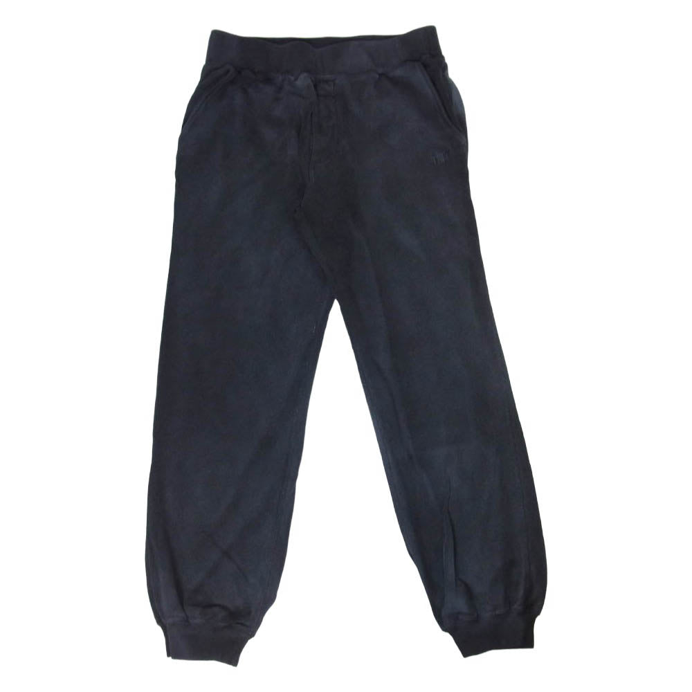 TMT ティーエムティー TPT-F2506 WIDE SWEAT PANTS ヴィンテージ加工 ワイド スウェットパンツ ブラック系 L【中古】