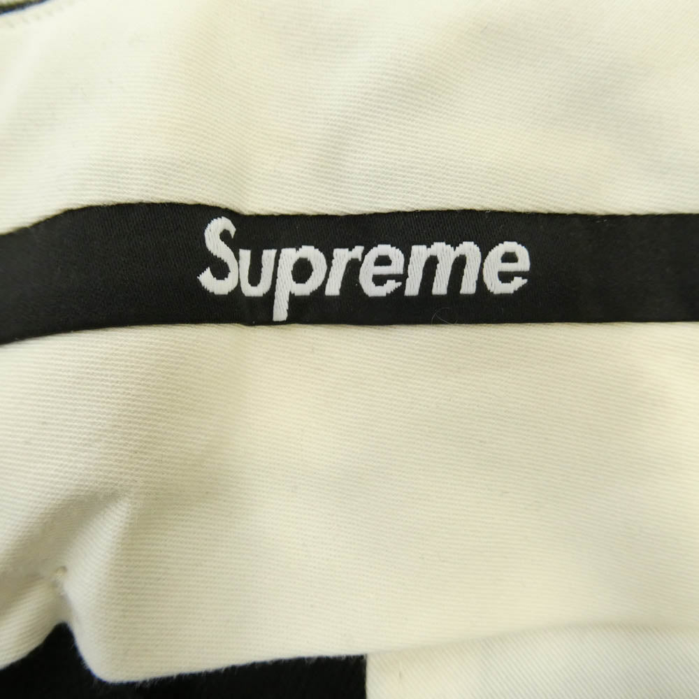 Supreme シュプリーム 21AW Pleated Trouser Black プリーツド トラウザー ブラック ブラック系 32【中古】