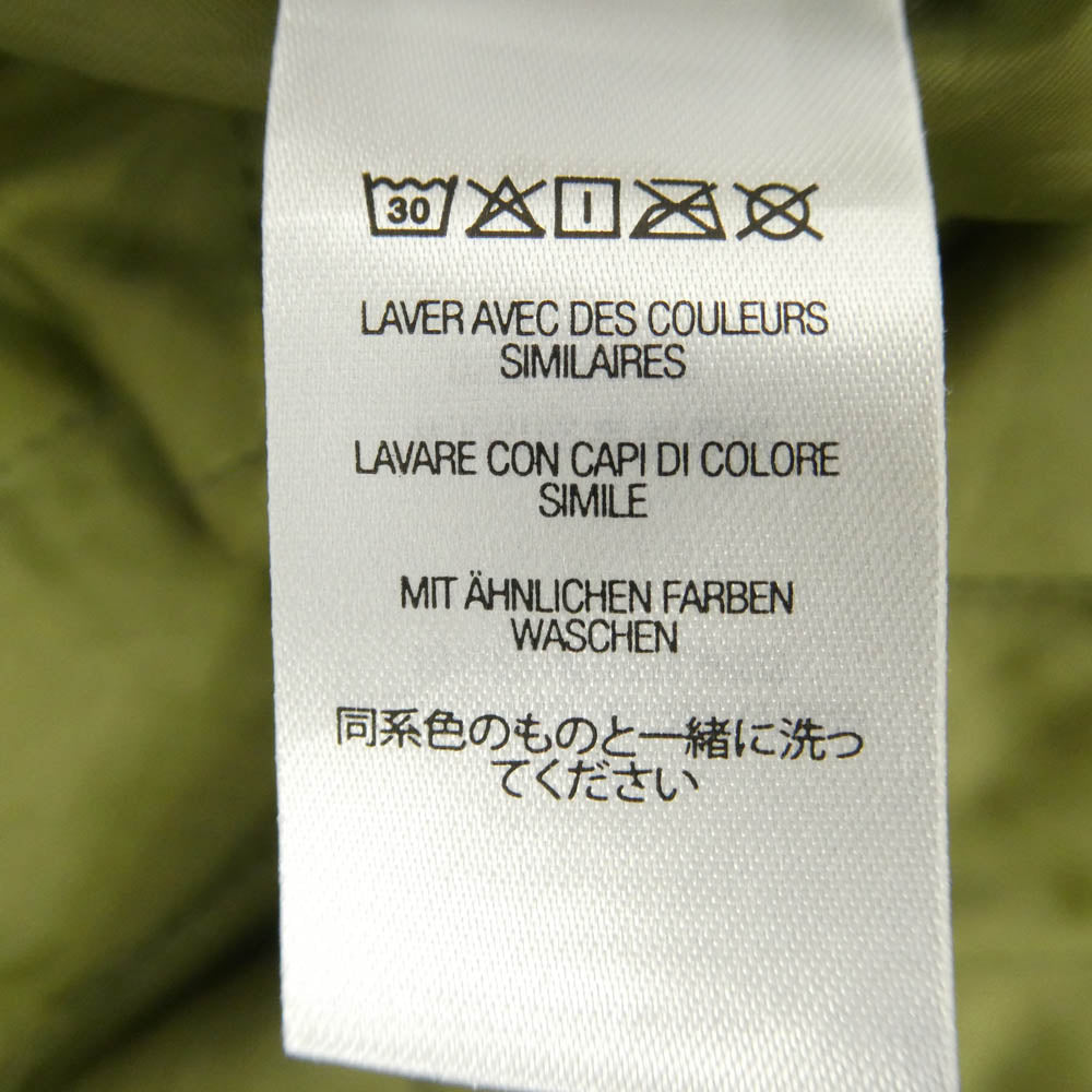 Supreme シュプリーム 22AW Nylon Filled Shirt Olive ナイロン フィルド シャツ オリーブ グリーン系 L【極上美品】【中古】