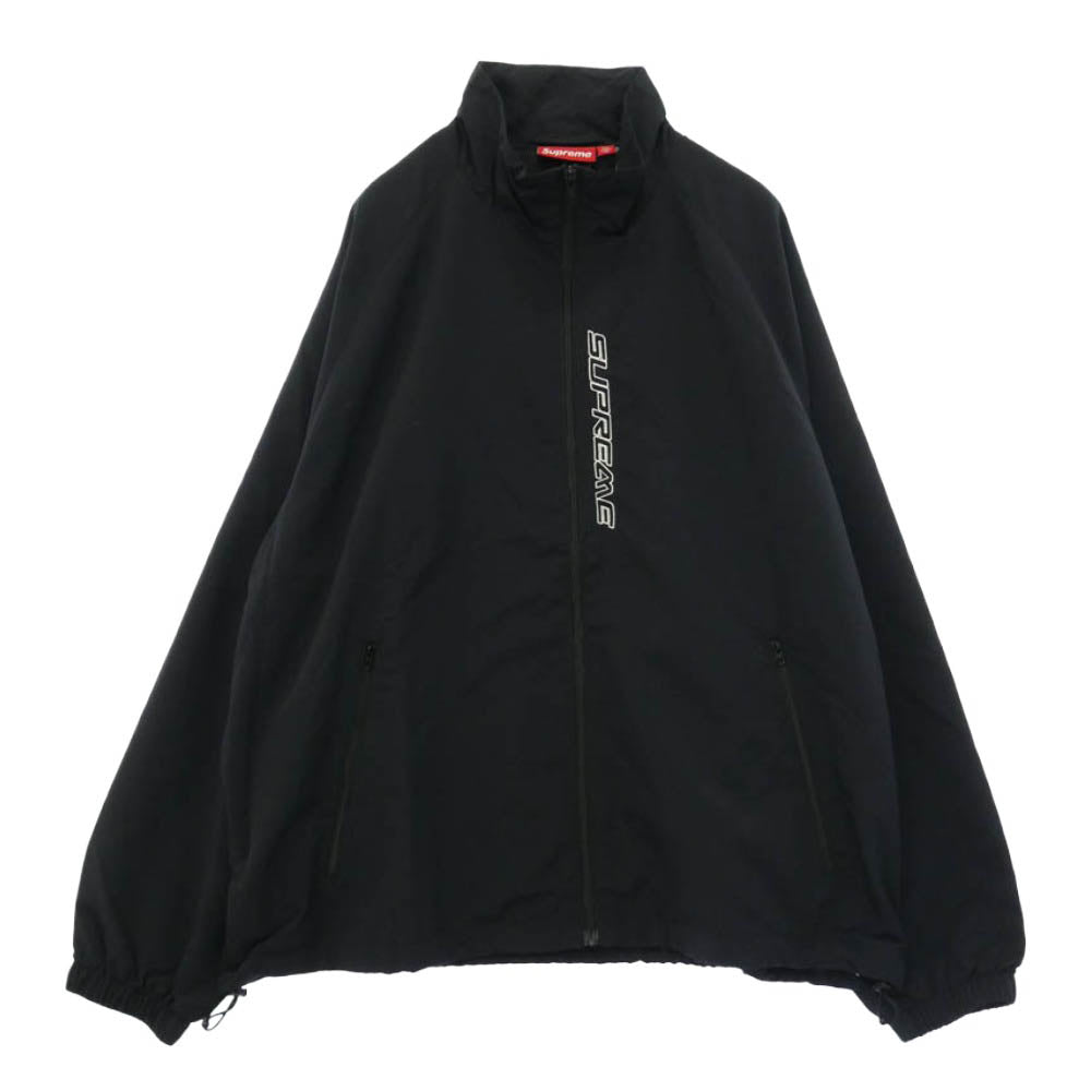 Supreme シュプリーム 25SS Contrast Zip Track Jacket Black コントラスト ジップ トラック ジャケット ブラック ブラック系 L【新古品】【未使用】【中古】