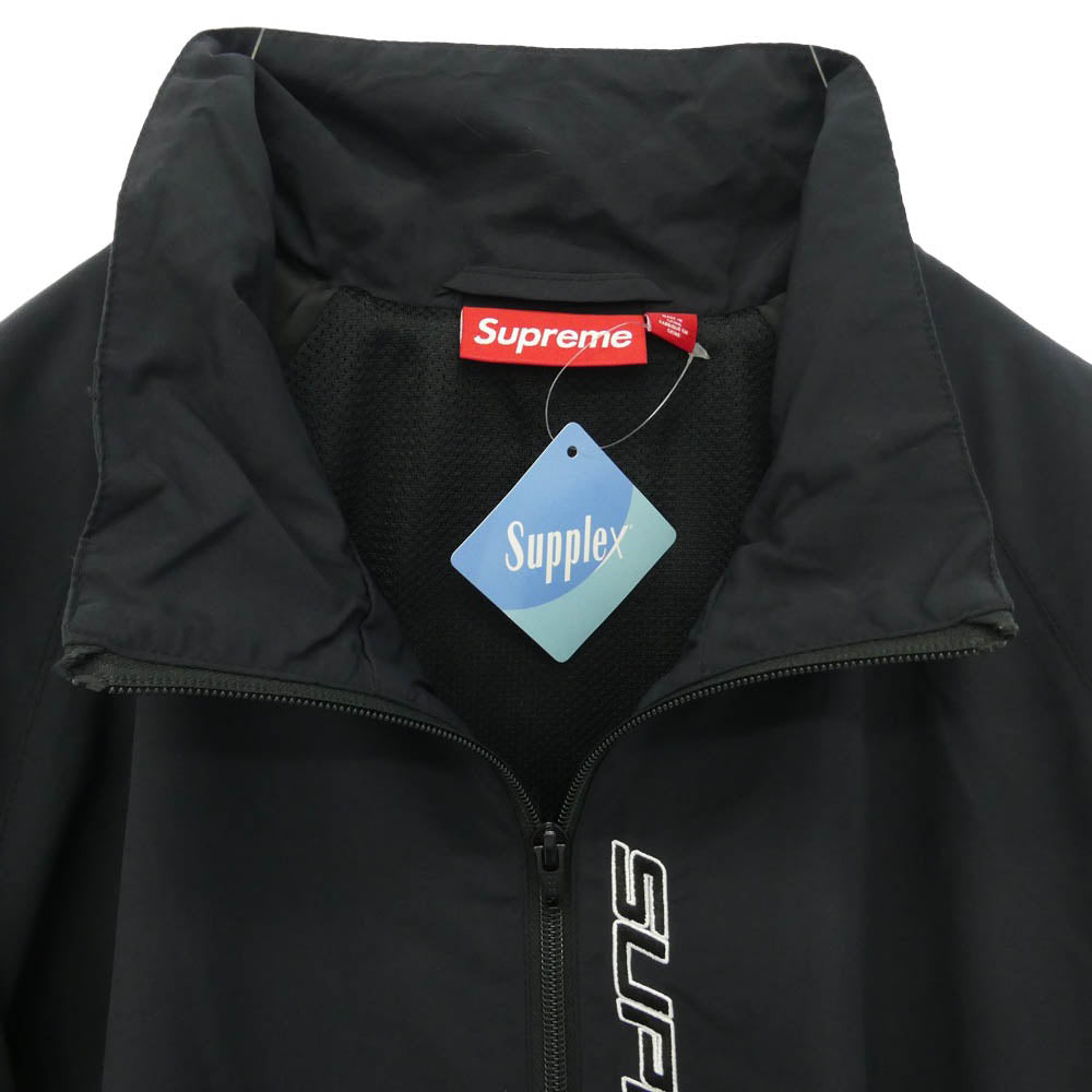 Supreme シュプリーム 25SS Contrast Zip Track Jacket Black コントラスト ジップ トラック ジャケット ブラック ブラック系 L【新古品】【未使用】【中古】
