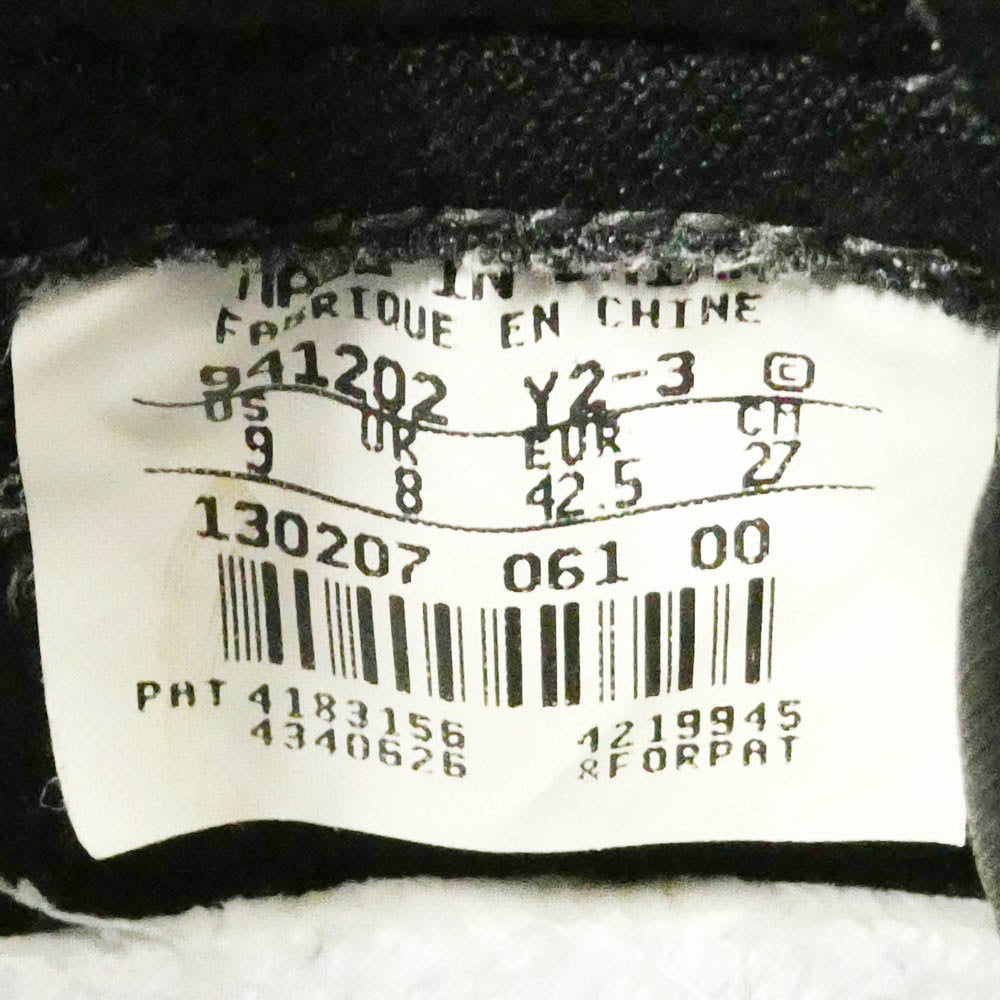 NIKE ナイキ 130207-061 【フェイクバスターズ鑑定済】【鑑賞用】94年復刻 AIR JORDAN 1 HIGH BRED AJ1 エアジョーダン ハイ ブレッド スニーカー レッド系 ブラック系 27cm【中古】