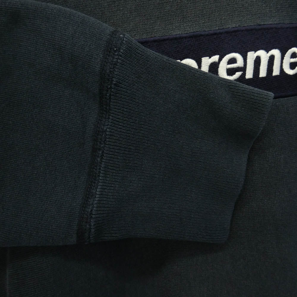 Supreme シュプリーム 24AW 【フェイクバスターズ鑑定済】90s 00s Box Logo Crewneck Sweatshirt 初期 紙タグ ボックスロゴ クルーネック スウェット シャツ ネイビー系 M【中古】