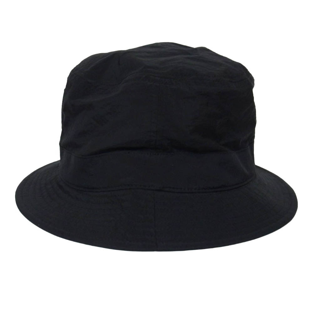 STONE ISLAND ストーンアイランド 23AW 791599376 BUCKET HAT コンパス ロゴ ナイロン バケットハット 帽子 ブラック系 XL【中古】