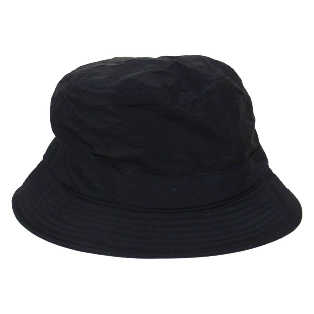 STONE ISLAND ストーンアイランド 23AW 791599376 BUCKET HAT コンパス ロゴ ナイロン バケットハット 帽子 ブラック系 XL【中古】