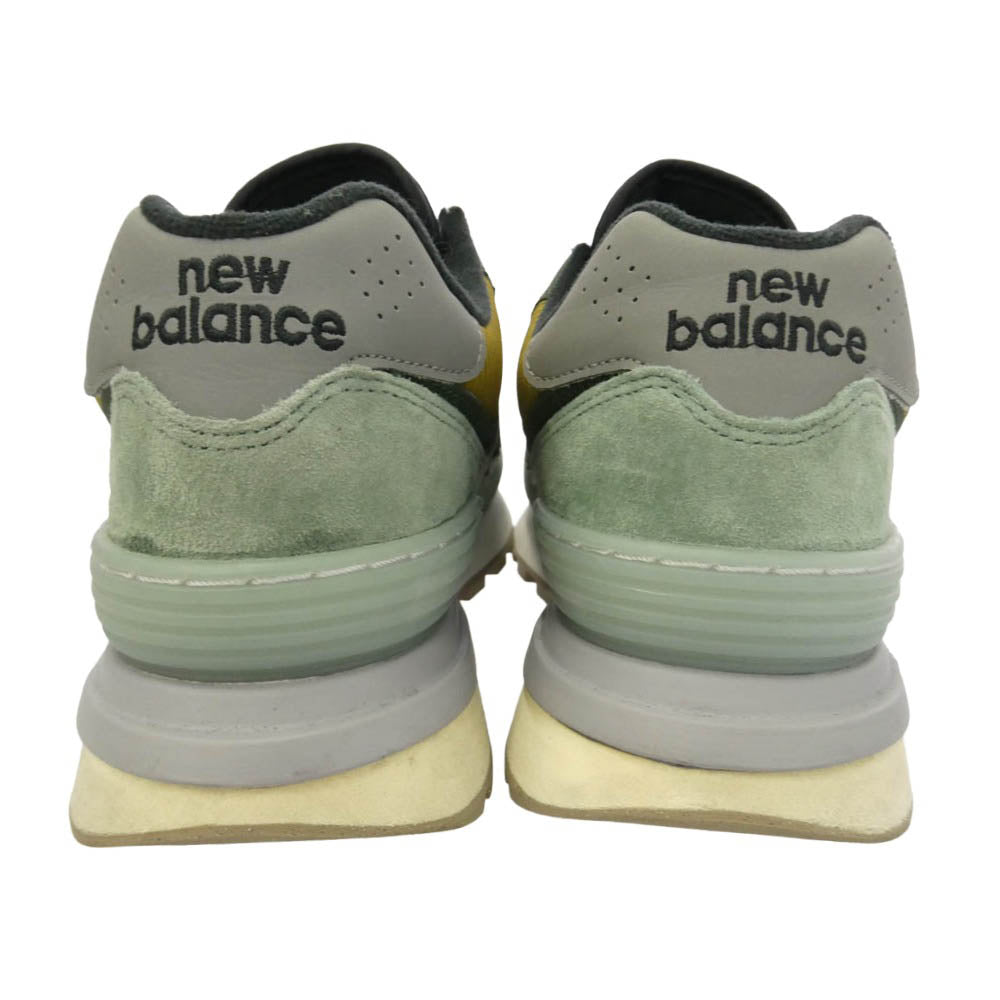 STONE ISLAND ストーンアイランド NEW BALANCE ニューバランス U574LGTN × New Balance 574 Legacy Green Clay ニューバランス レガシー グリーンクレイ ローカット スニーカー マルチカラー系 25cm【中古】