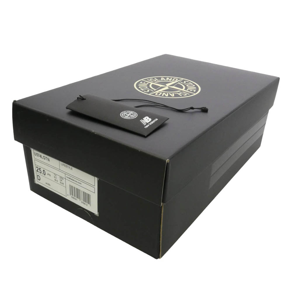 STONE ISLAND ストーンアイランド NEW BALANCE ニューバランス U574LGTN × New Balance 574 Legacy Green Clay ニューバランス レガシー グリーンクレイ ローカット スニーカー マルチカラー系 25cm【中古】