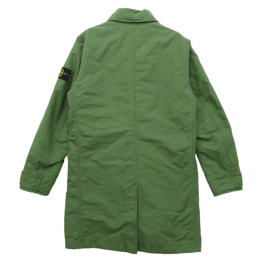 STONE ISLAND ストーンアイランド 771570549-A David TC Trench Coat プリマロフト ステンカラーコート グリーン系 M【中古】