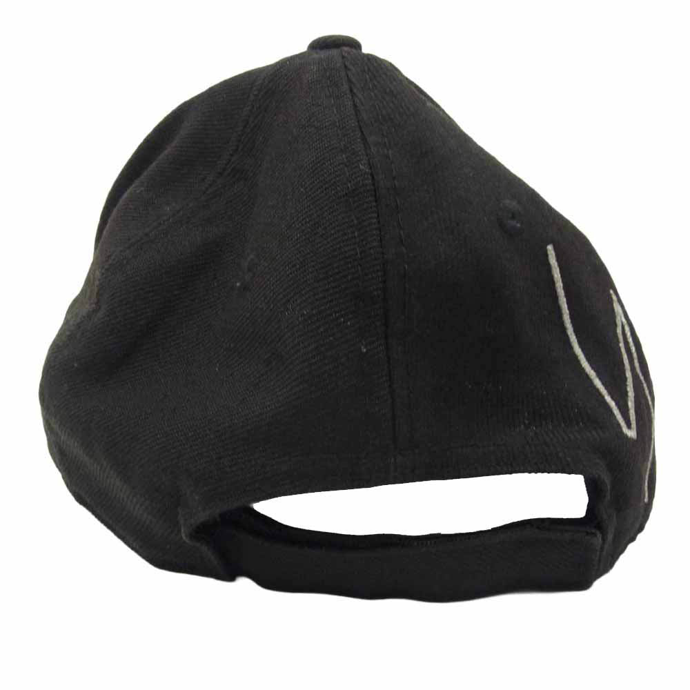 Yohji Yamamoto ヨウジヤマモト NEW ERA ニューエラ 20SS HN-H87-864 × NEW ERA 9FORTY SIGNATURE LOGO LIGHT SIDE CAP ニューエラ ナインフォーティー シグネチャー ロゴ ライト サイド キャップ ブラック系【中古】