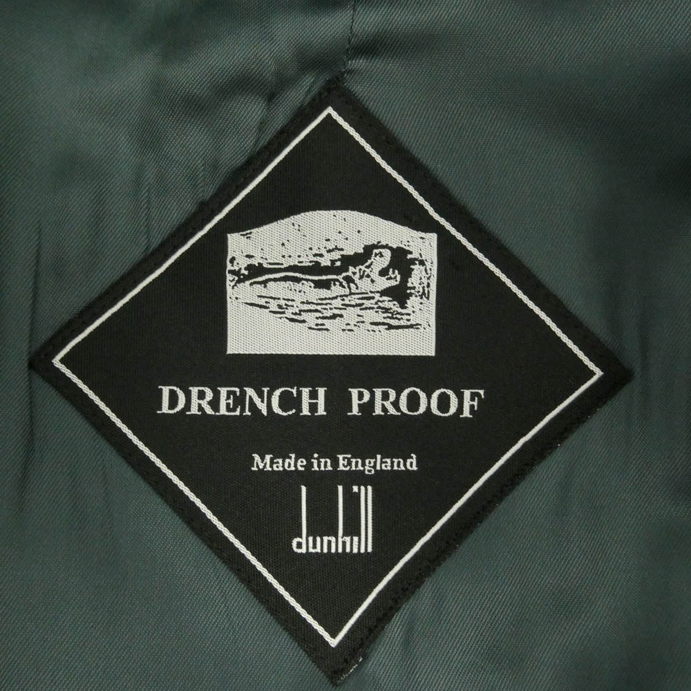 Dunhill ダンヒル DRENCH PROOF ドレンチ プルーフ トレンチ コート ベージュ系 M【中古】