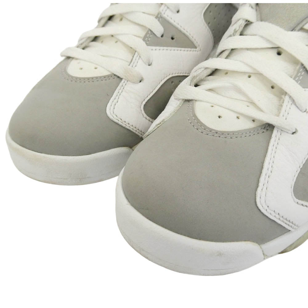 NIKE ナイキ CT8529-100 Air Jordan 6 Retro Cool Grey エアジョーダン6 レトロ クールグレー ハイカット スニーカー ホワイト系 グレー系 27.5cm【中古】