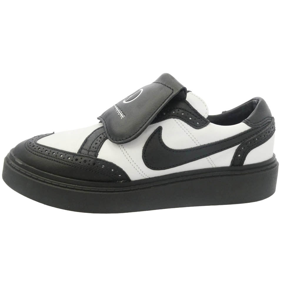 NIKE ナイキ DH2482-101 × PEACEMINUSONE Kwondo 1 Black and White G-DRAGON ピースマイナスワン クウォンド1 ブラックアンドホワイト ジードラゴン ローカット スニーカー ブラック系 ホワイト系 28cm【中古】