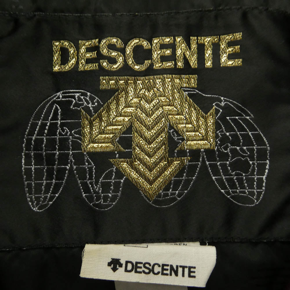 ヴィンテージ 90s 90年代 DESCENTE デサント ナイロンジャケット スキージャケット パープル系 O【中古】
