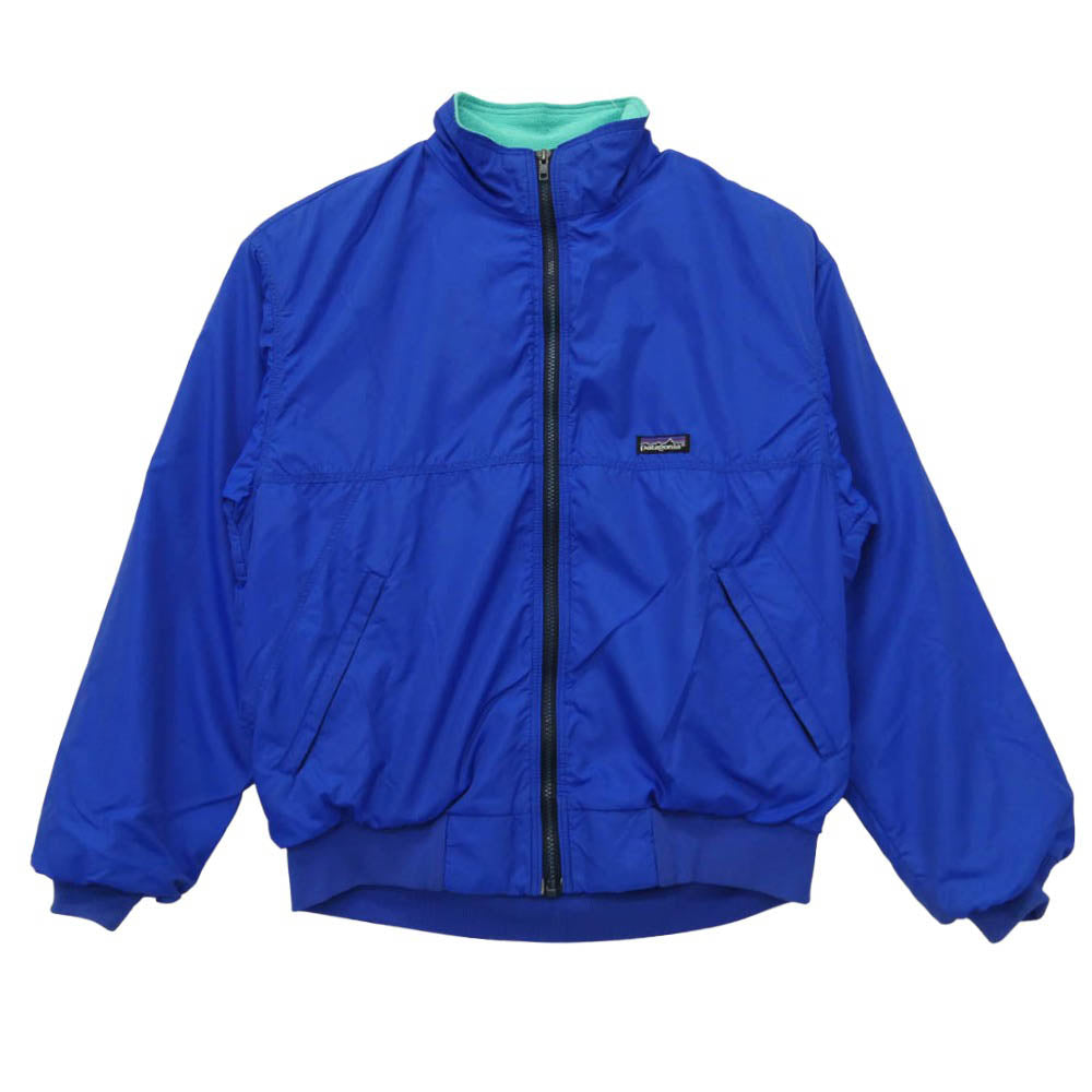 patagonia パタゴニア 99AW 99年製 90s USA製 SHELLED SYNCHILLA シェルドシンチラ ナイロン フリース ジャケット ブルー系 M【中古】
