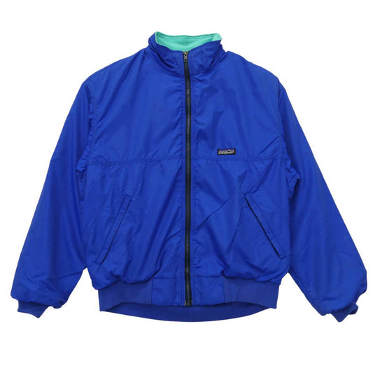 patagonia パタゴニア 99AW 99年製 90s USA製 SHELLED SYNCHILLA シェルドシンチラ ナイロン フリース ジャケット ブルー系 M【中古】