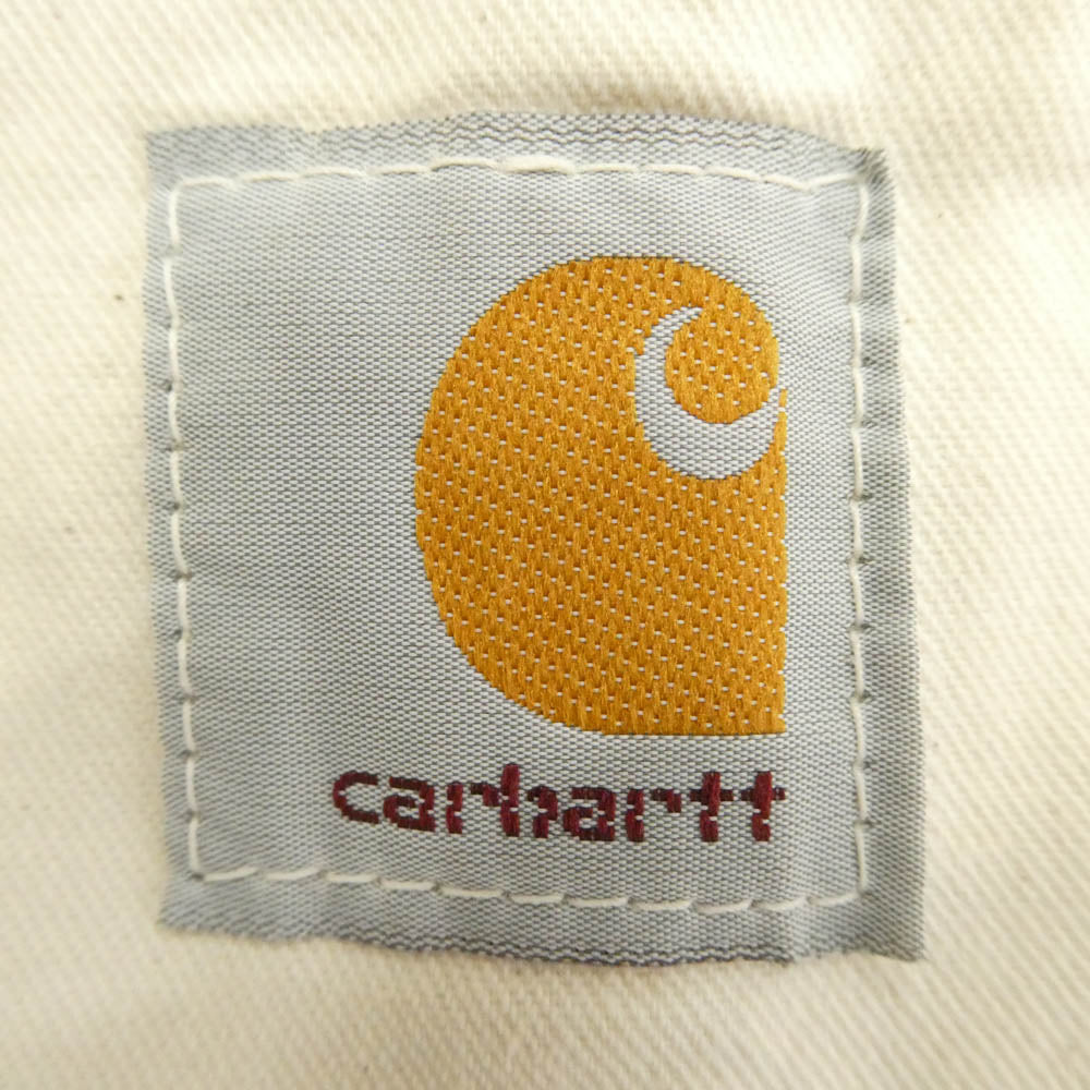 Carhartt カーハート 80s vintage ヴィンテージ USA製 オーバーオール オフホワイト系【中古】