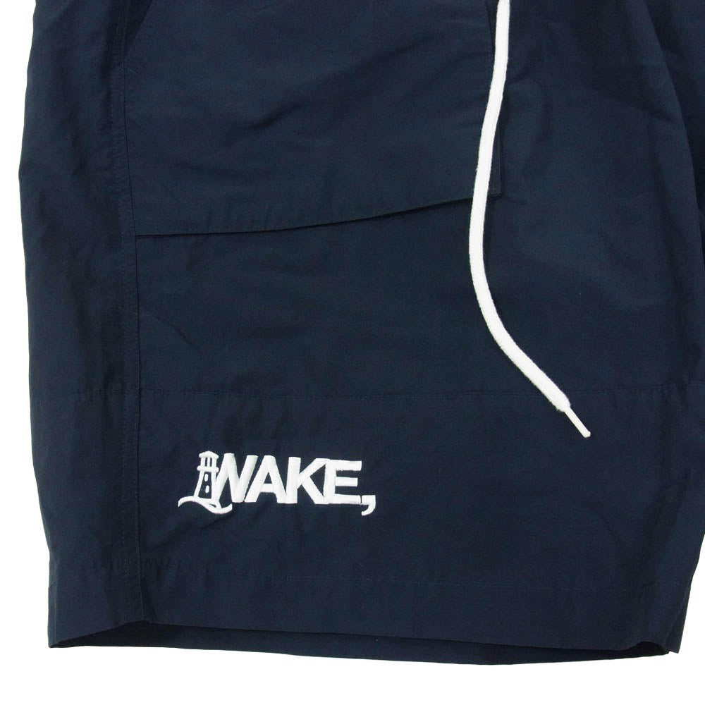 オールウェイズ for WAKE SAPPORO BAKER SHORTS ウェイク 札幌 ベイカー ショーツ ショート パンツ ネイビー系 L【中古】
